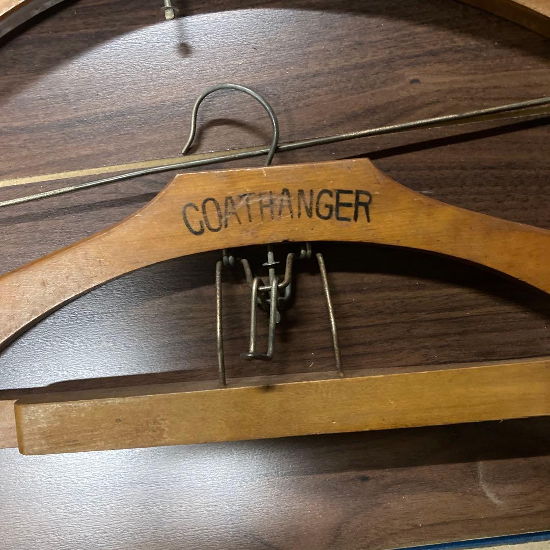 アンティーク　ハンガー　16本まとめて　木製　ヴィンテージ　レトロ