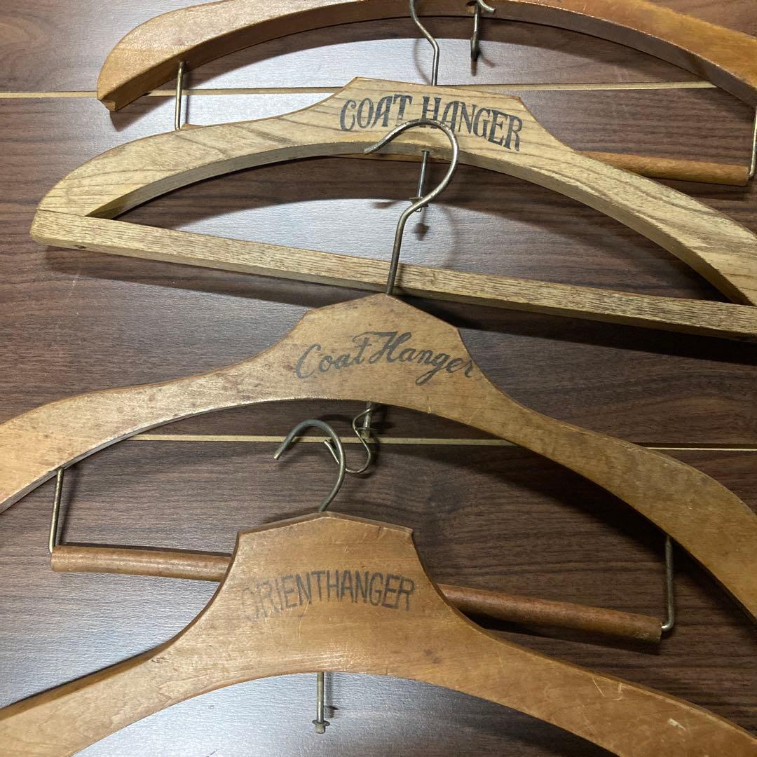 アンティーク　ハンガー　16本まとめて　木製　ヴィンテージ　レトロ