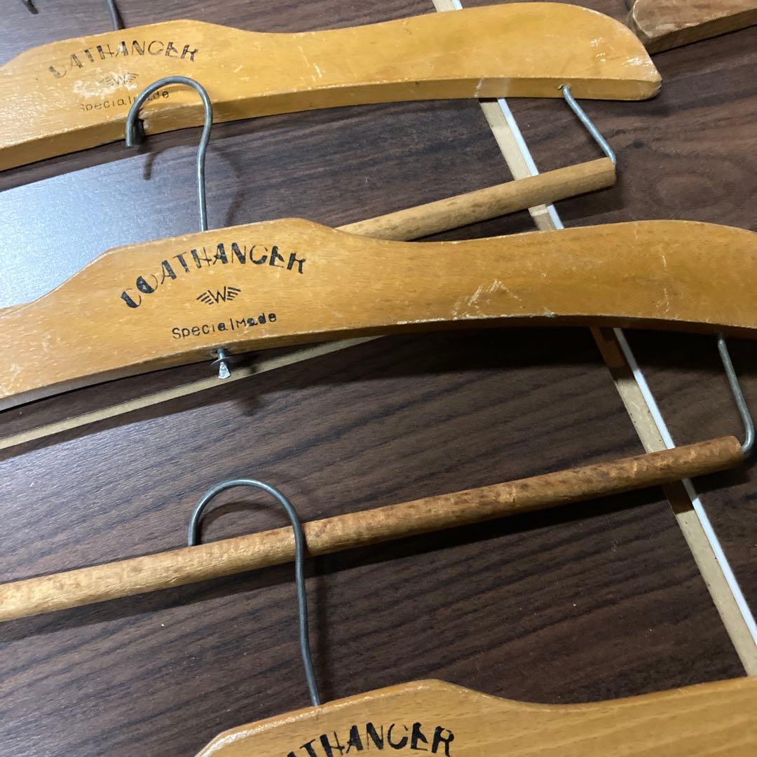 アンティーク　ハンガー　16本まとめて　木製　ヴィンテージ　レトロ