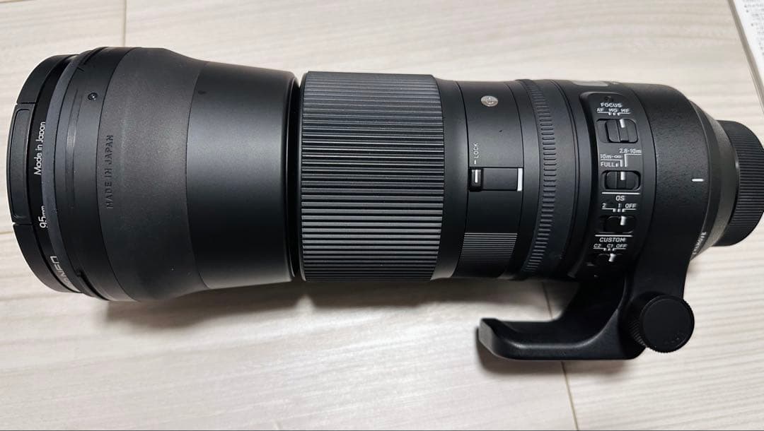 SIGMA 150-600mm F5-6.3 DGニコン用 レンズ保護フィルタ付