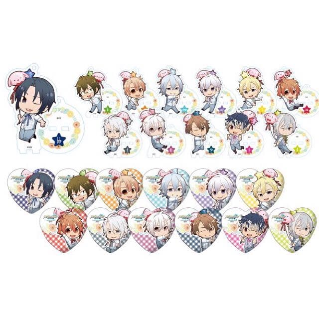 新品★アイナナ【百】アニカフェ★缶バッジ＆コースター★4点セット