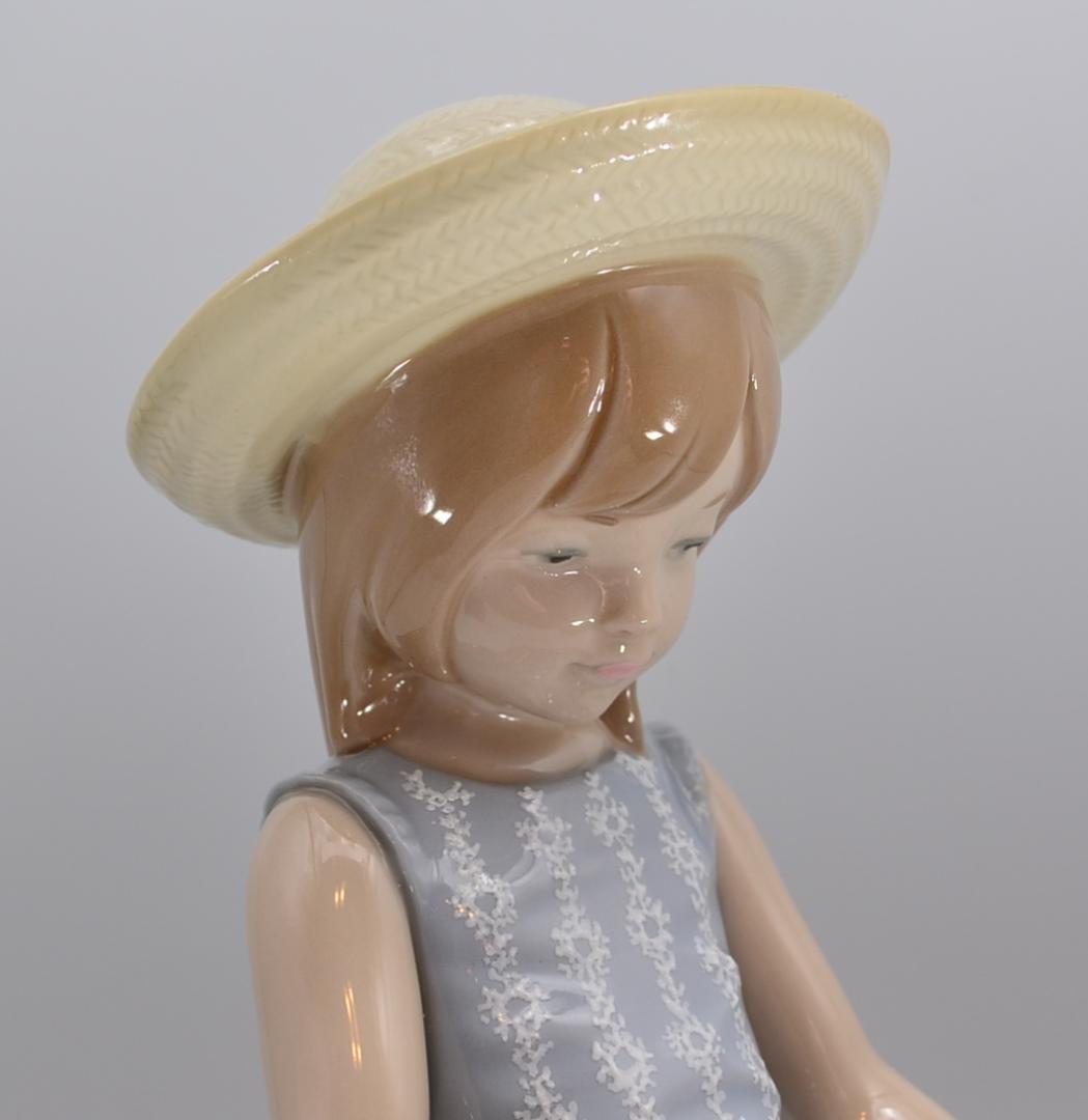 スカートいっぱいのお花　＃1284　★リヤドロ　スペイン　美品　ご成約済み