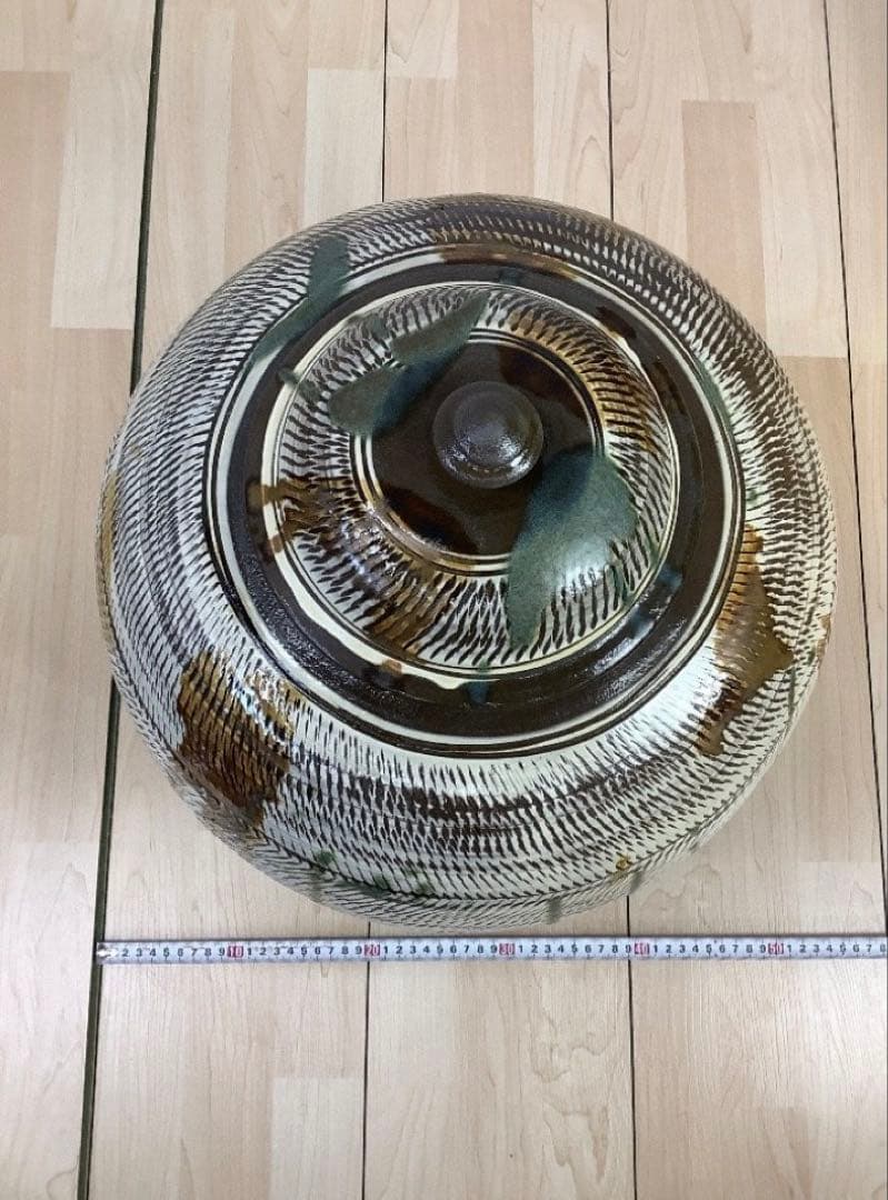 小鹿田焼 大壺 坂本茂木　民藝　小鹿田