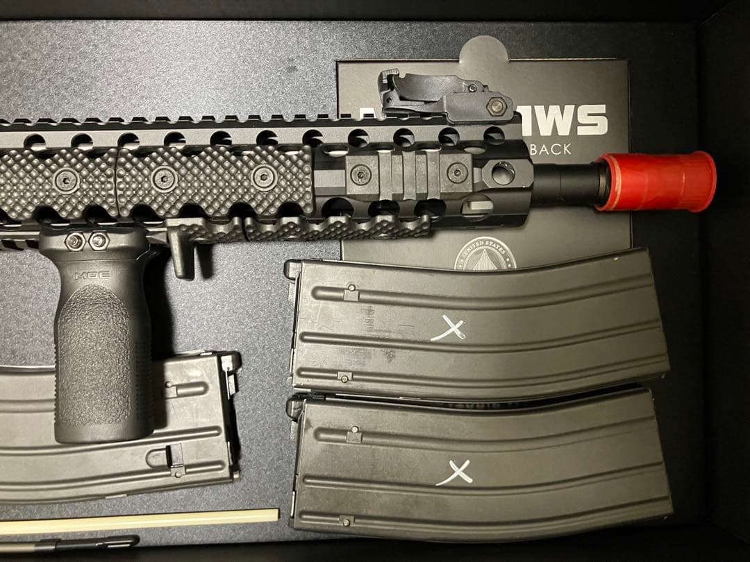 ミ*シ様 東京マルイ　M4A1MWS ガスブローバックライフル　外装カスタム