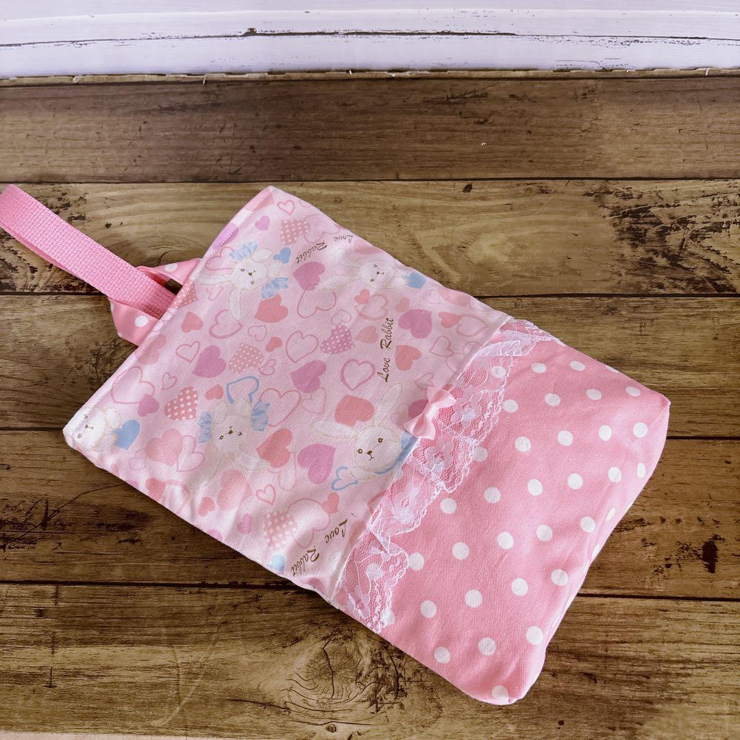 レッスンバッグ　体操服入れ　上履き入れ　お弁当袋☆うさぎ　入園入学セット