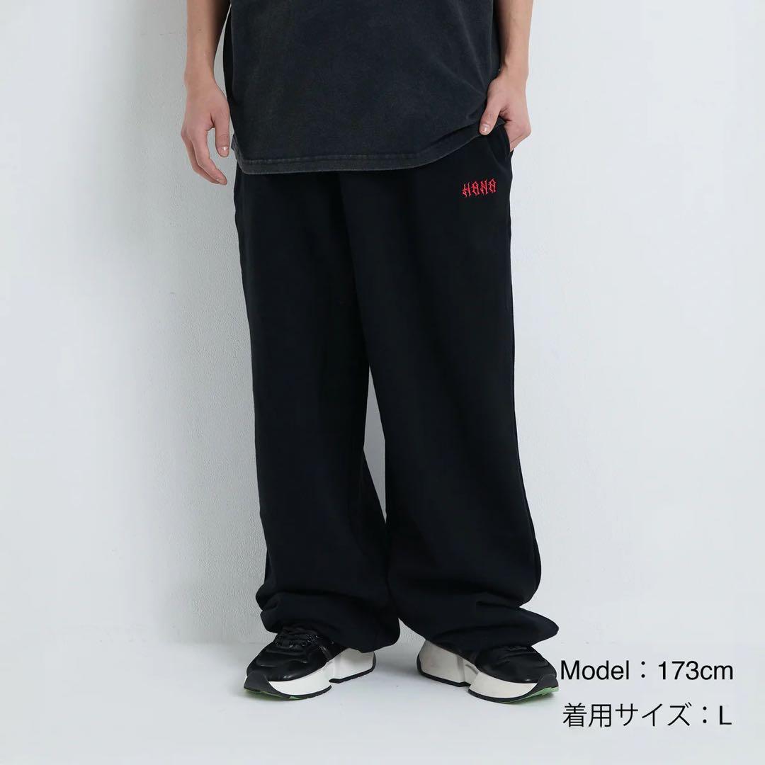 HANA ロゴパンツ Lサイズ born to bloom