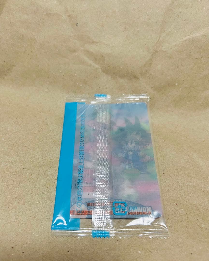 DRAGON BALL森永５９７悟空 ブルマ ウエハース ドラゴンボール