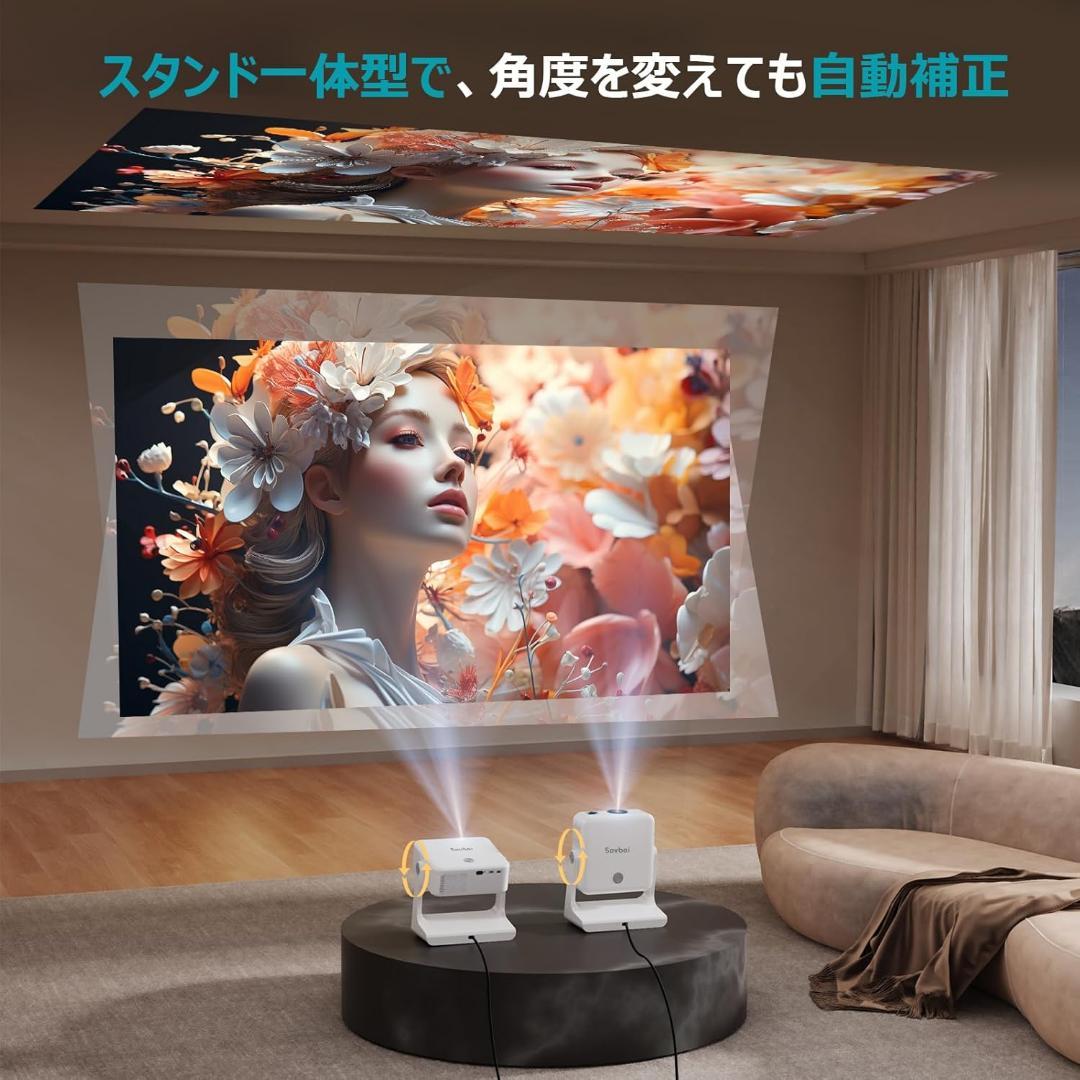 Sovboi S61Pro 1500ANSI Google TV プロジェクター