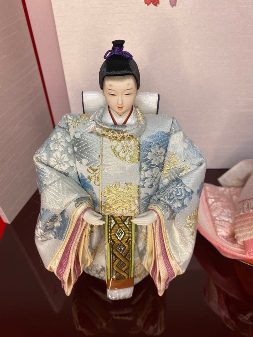 東京久月　雛人形　立親王平飾りセット・アウトレット商品