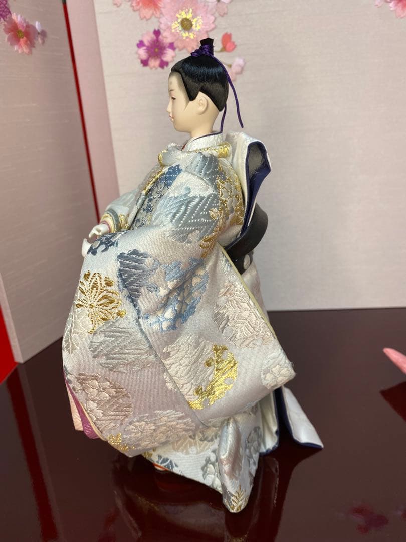 東京久月　雛人形　立親王平飾りセット・アウトレット商品