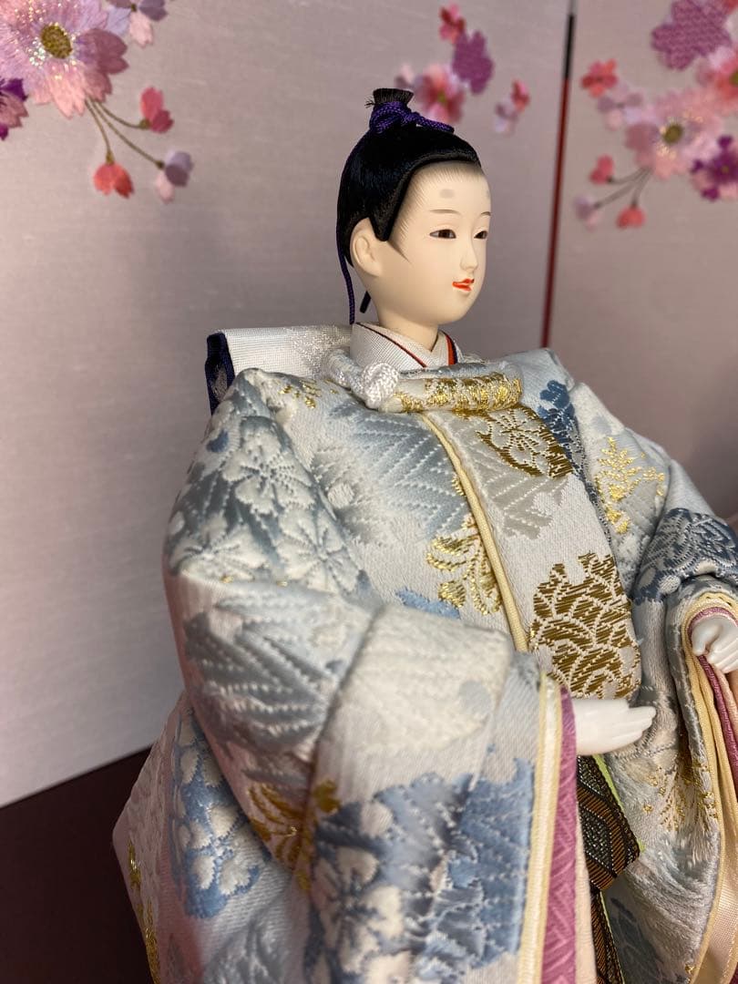東京久月　雛人形　立親王平飾りセット・アウトレット商品