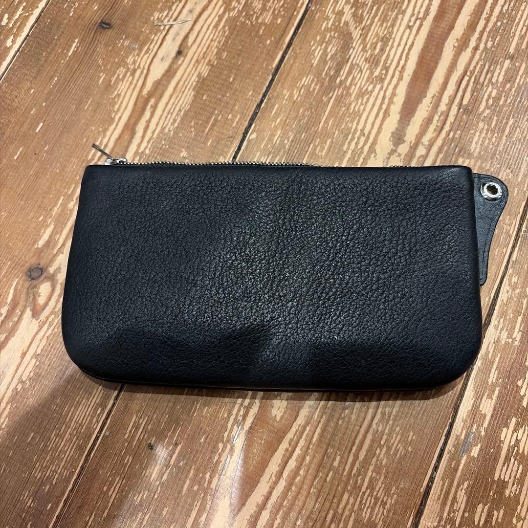 ワイルドスワンズ　ノーマ　ブラックレザーポーチ