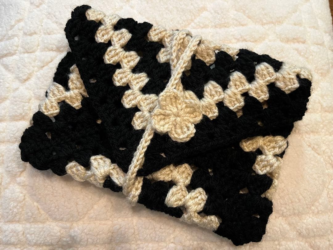 ‪ ٍ ٛ . ̫ . ٛ ٍ 毛糸ブックポーチブックカバーハンドメイド