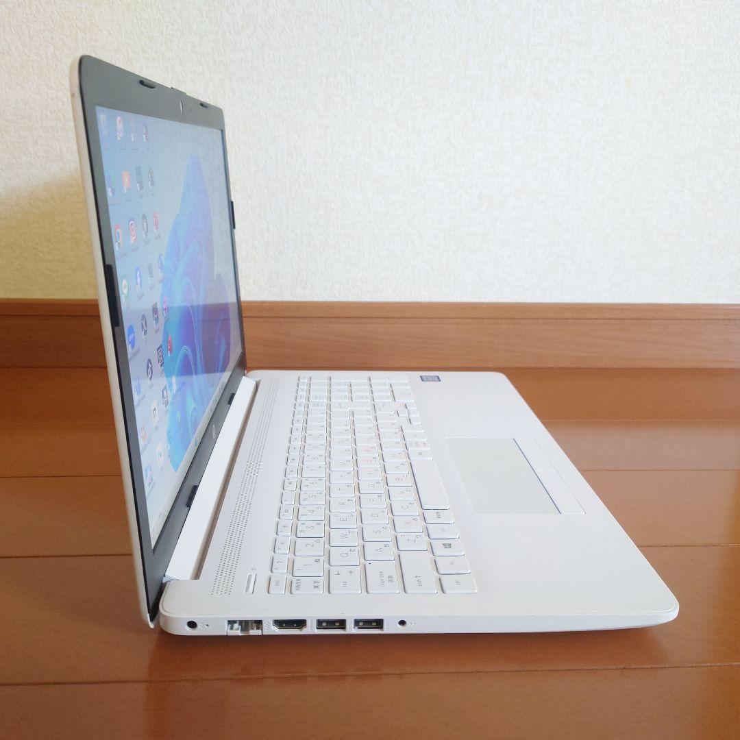 設定済✨️HPノートパソコン✨️キレイなホワイト✨️Win11＆オフィス2024