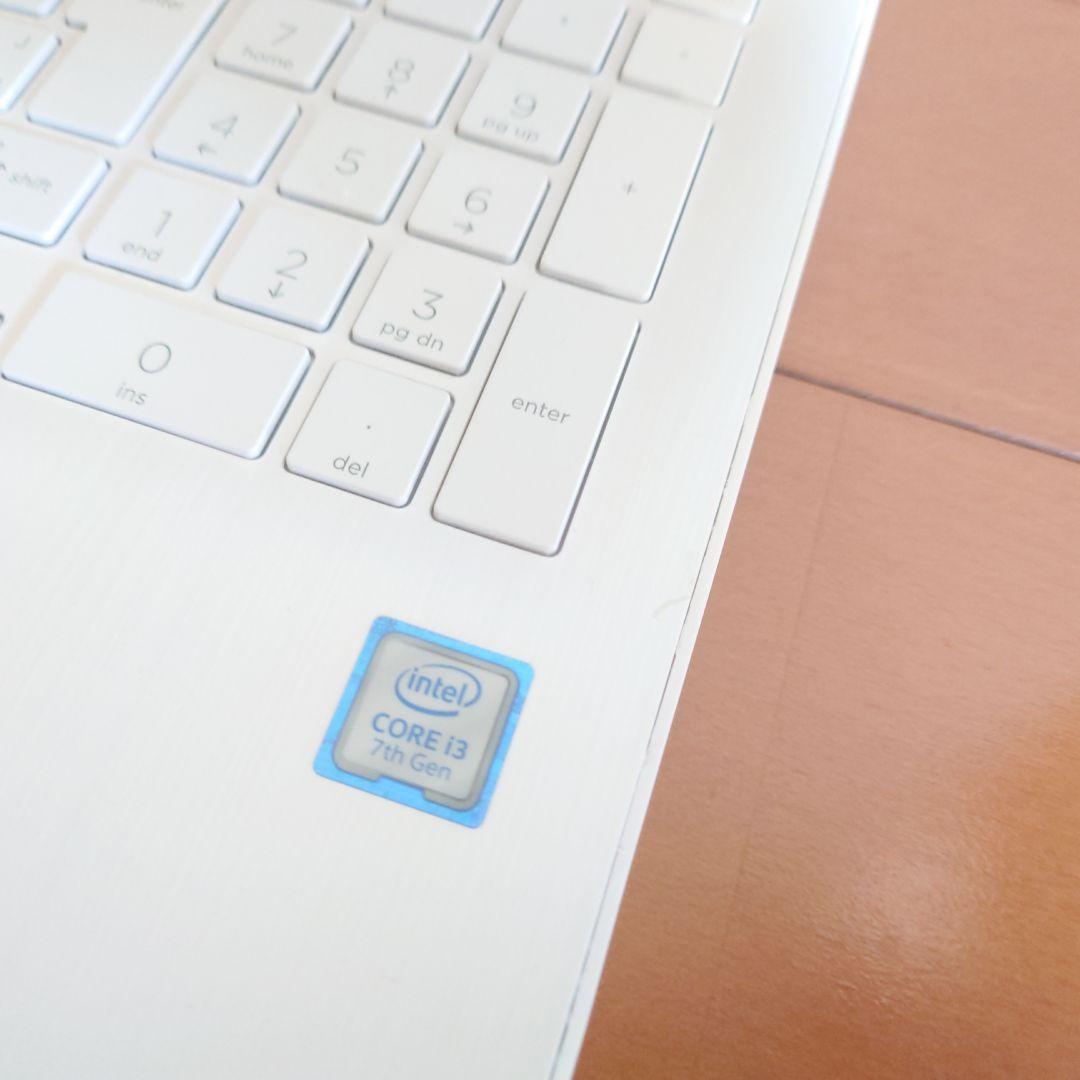設定済✨️HPノートパソコン✨️キレイなホワイト✨️Win11＆オフィス2024