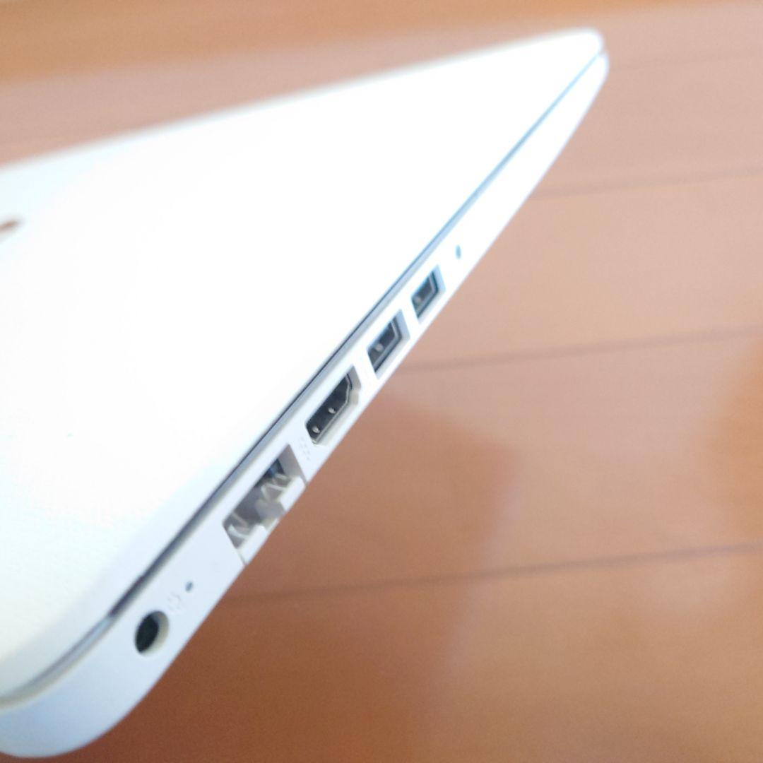 設定済✨️HPノートパソコン✨️キレイなホワイト✨️Win11＆オフィス2024