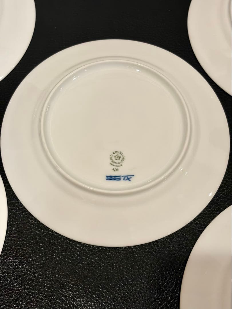 【未使用】ロイヤルコペンハーゲン ブルーフラワー プレート 5枚 19cm 皿