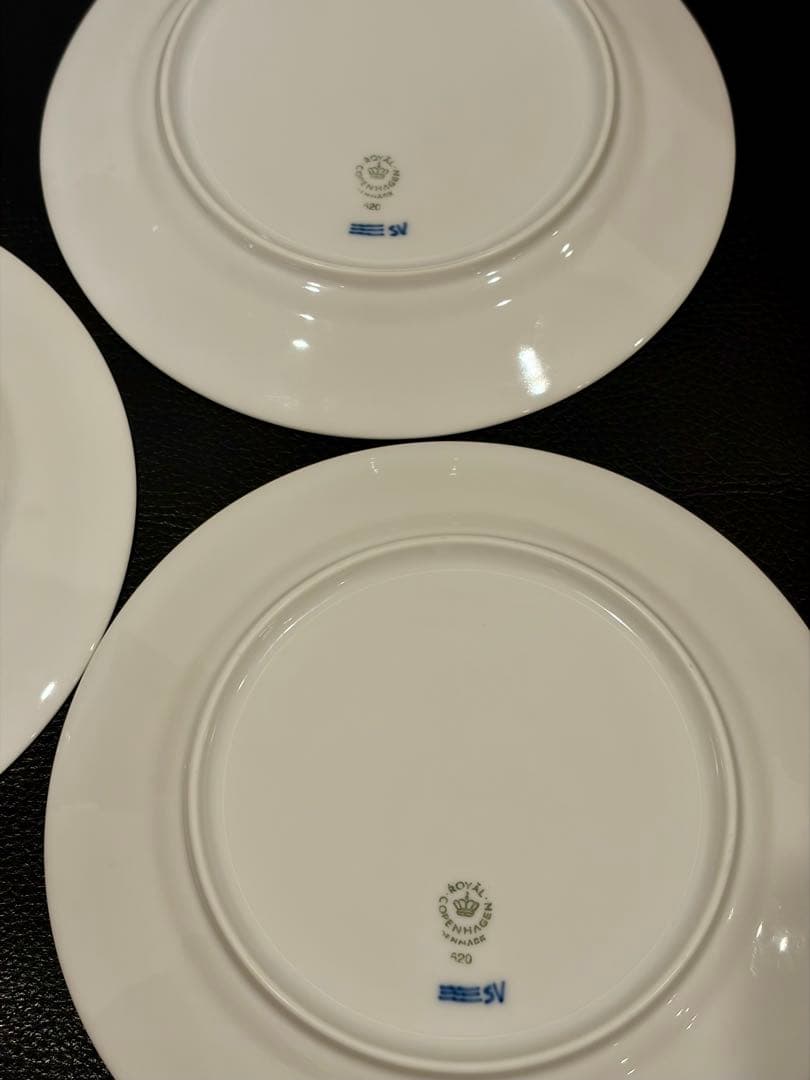 【未使用】ロイヤルコペンハーゲン ブルーフラワー プレート 5枚 19cm 皿