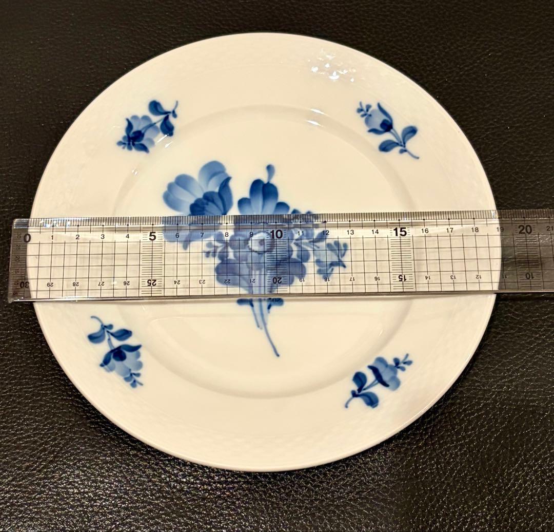 【未使用】ロイヤルコペンハーゲン ブルーフラワー プレート 5枚 19cm 皿