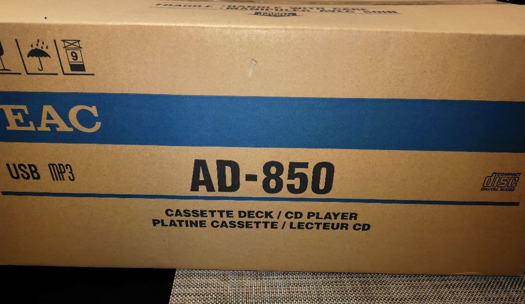TEAC AD-850 カセットデッキ/CDプレーヤー　（西やん　専用）