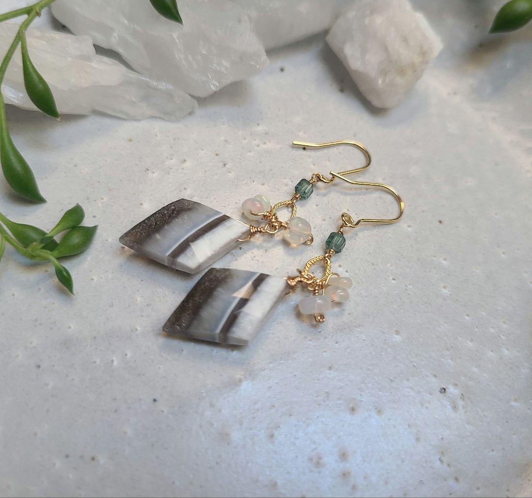 【me.000】【D-19】おまとめ3点 ピアス ブルーオパール