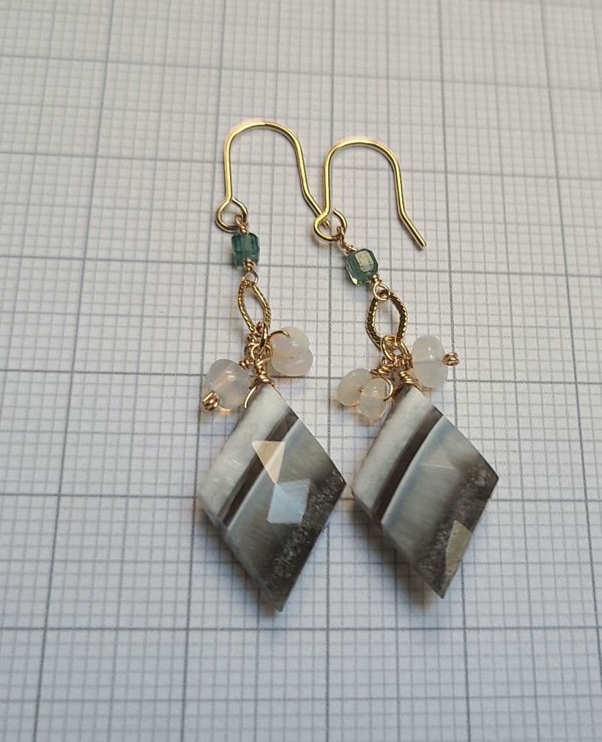 【me.000】【D-19】おまとめ3点 ピアス ブルーオパール