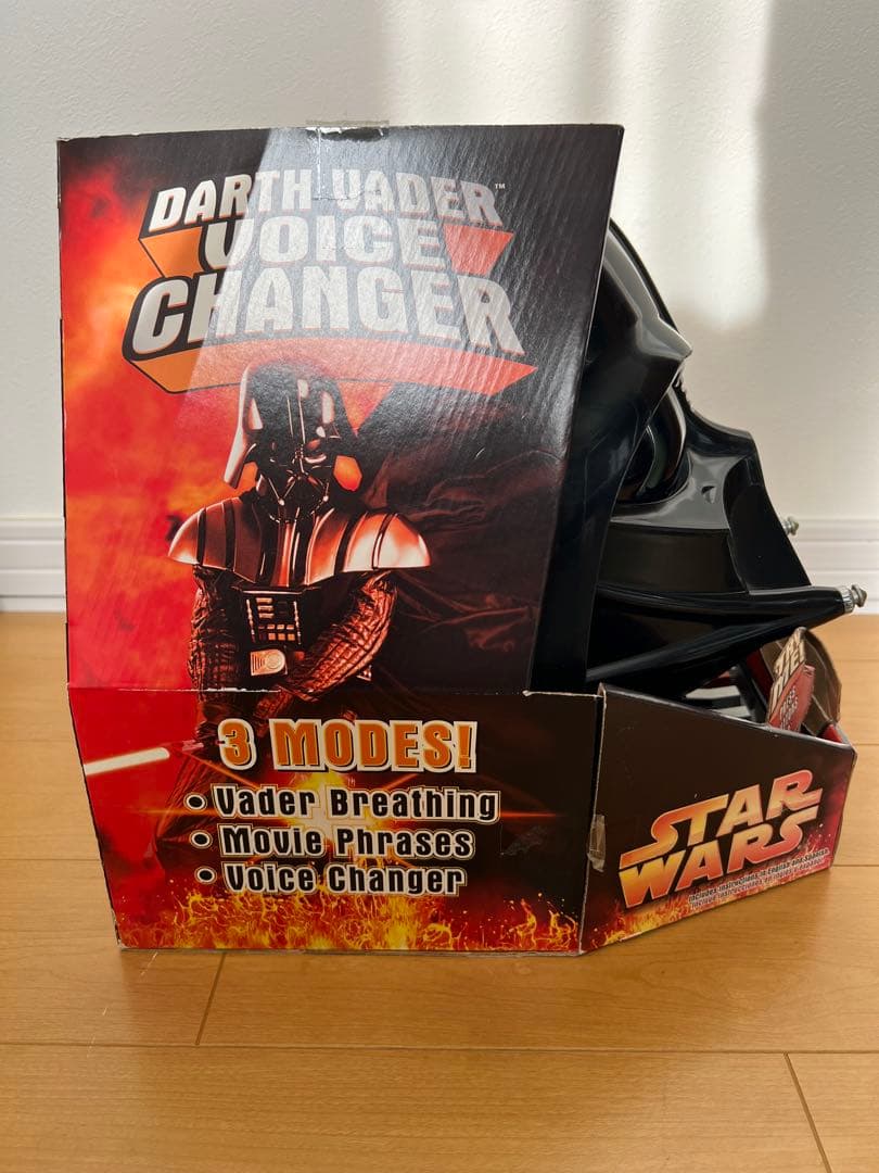 スター・ウォーズ ダース・ベイダー ボイスチェンジャー　ヘルメット　通電確認済み