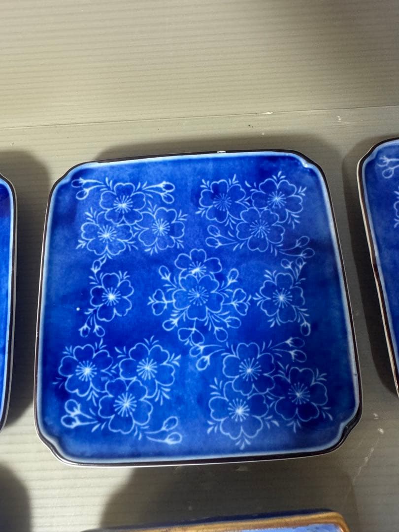 2605 深川製磁　皿　12客