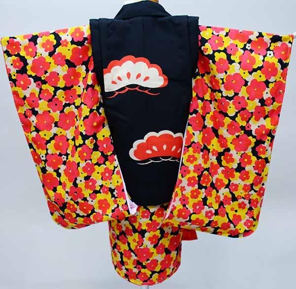 七五三 三歳 女児 被布着物フルセット 式部浪漫 LILLI お仕立て無料