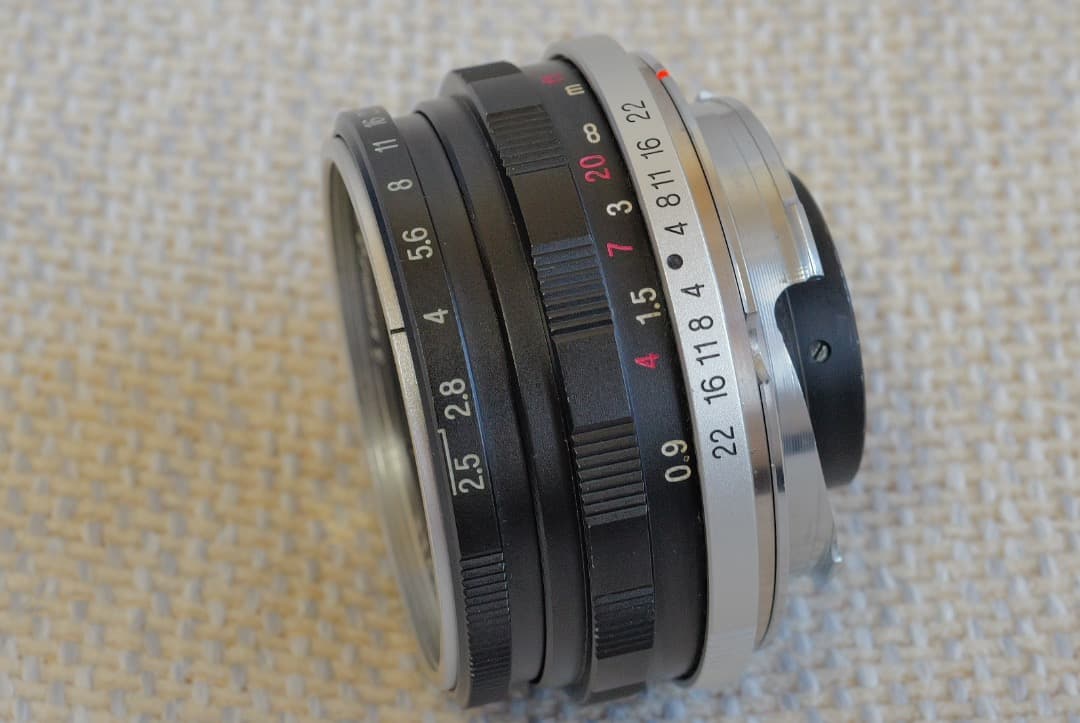 フォクトレンダー COLOR SKOPAR 35mm F2.5 MC