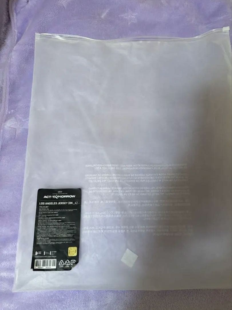 TXT TOMORROW LA 25 ユニフォーム Tシャツ　Lサイズ