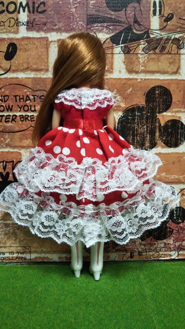 リカちゃん服 人形 洋服 ハンドメイド 2256