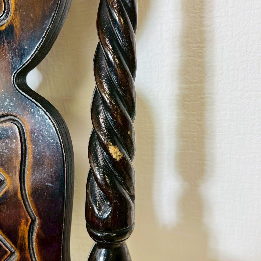 光木工 カウンターチェア アンティーク チェア イス レトロ