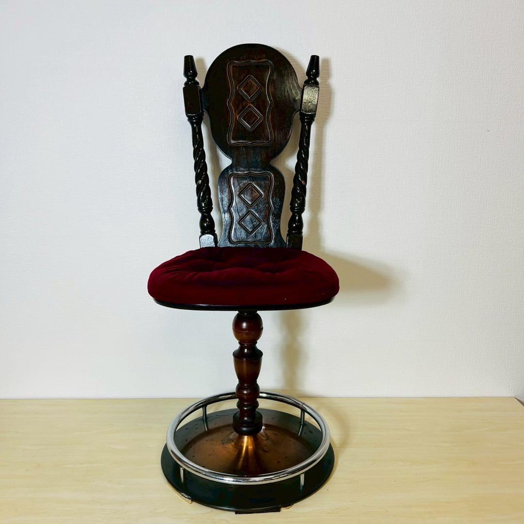 光木工 カウンターチェア アンティーク チェア イス レトロ