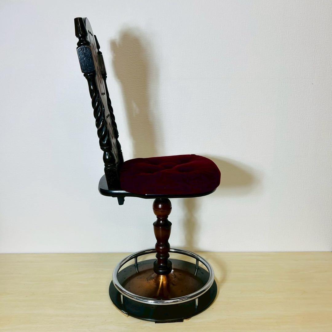 光木工 カウンターチェア アンティーク チェア イス レトロ