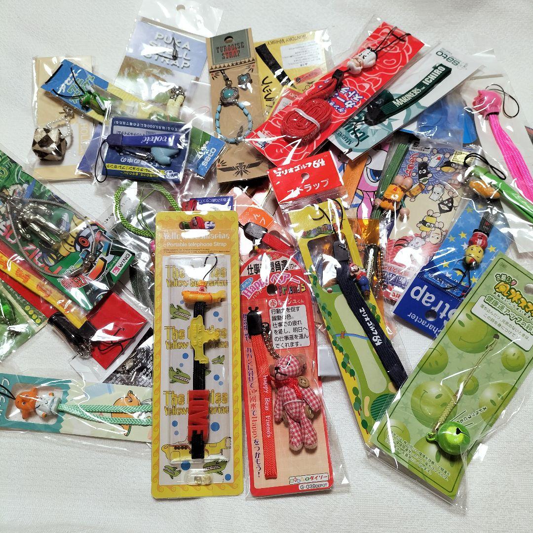 希少　レア　キャラクター ストラップ セット 未使用　平成レトロ　まとめ売り