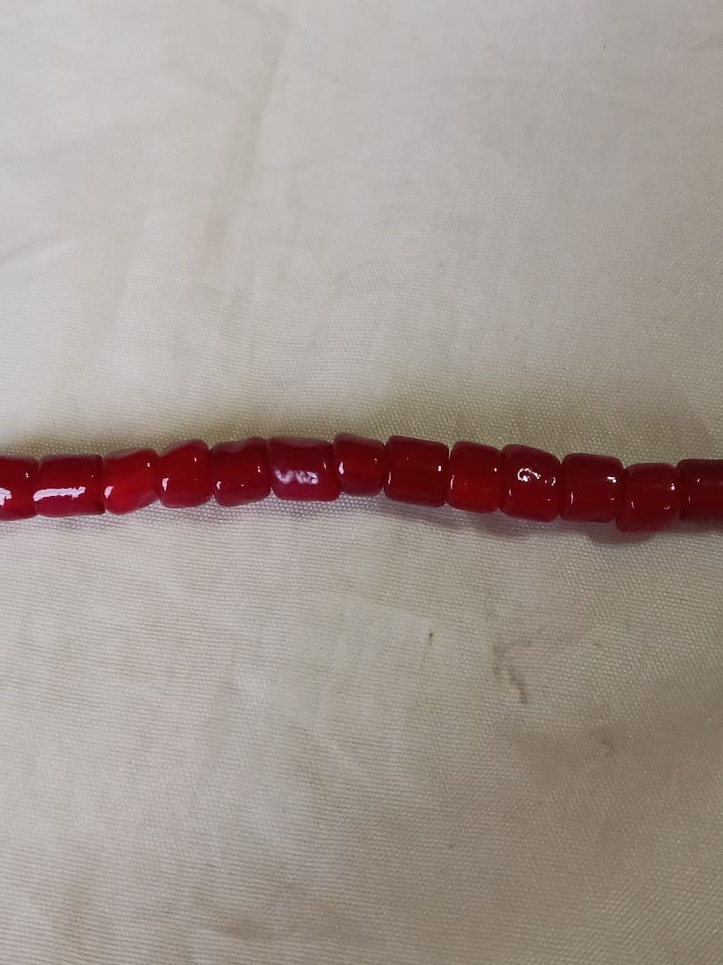 ターコイズ　ホワイトハートビーズ　ブレスレット　シルバー925