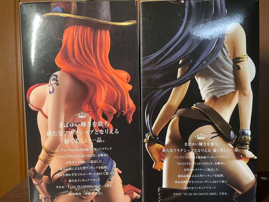 ワンピース　FLAG DIAMOND SHIP　ナミ　ボア・ハンコックセット