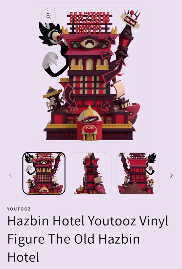 whyvernn 　Hazbin Hotel youtooz