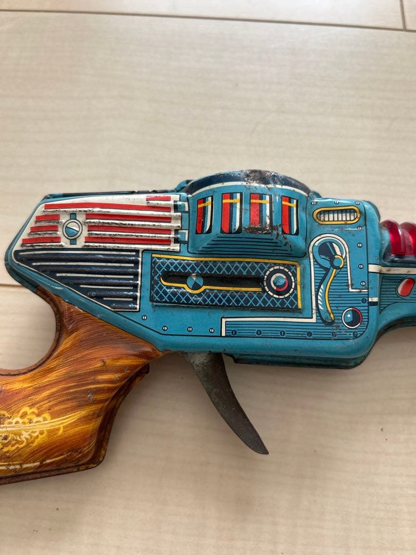 昭和レトロ ブリキ おもちゃ 鉄砲 手塚治虫 アトム ドミガン