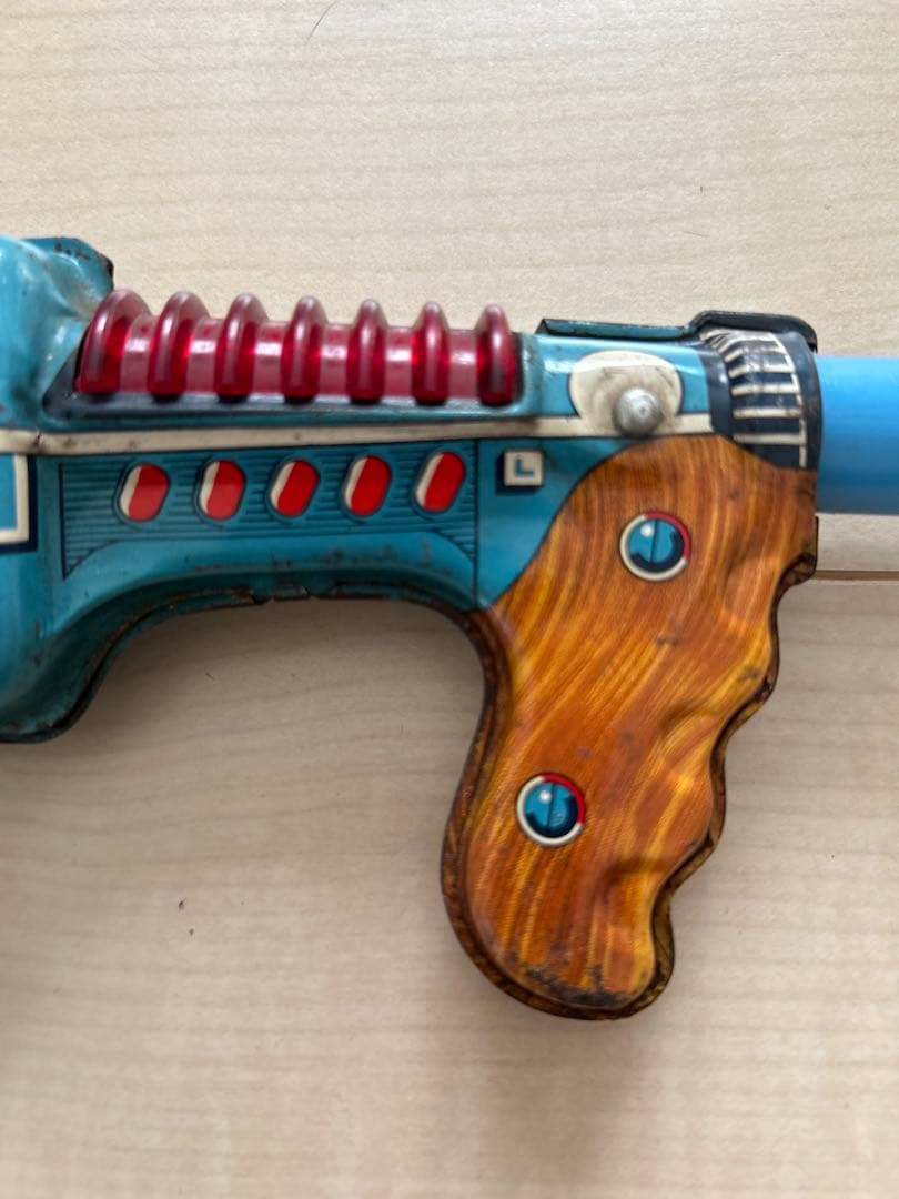 昭和レトロ ブリキ おもちゃ 鉄砲 手塚治虫 アトム ドミガン