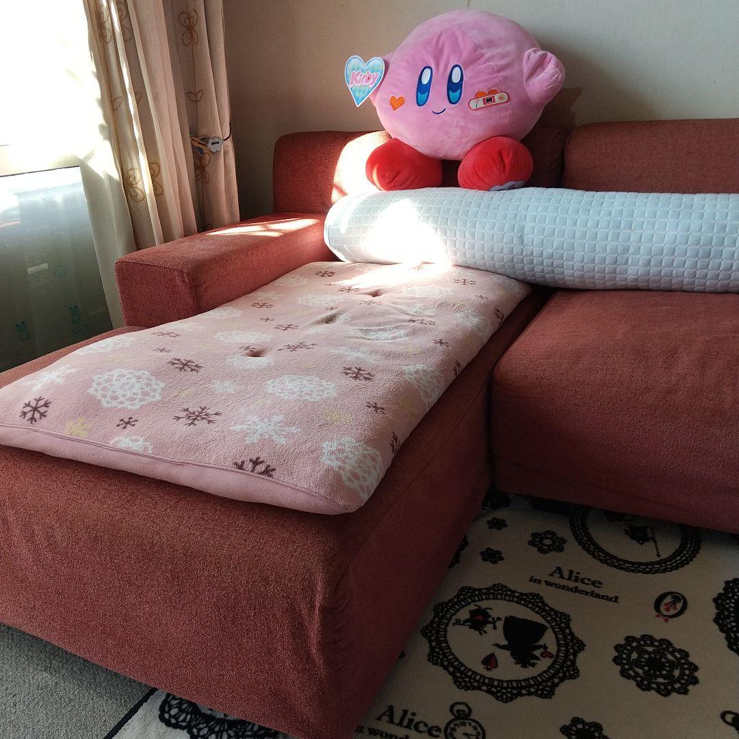 ３人掛けソファ　ファブリック生地