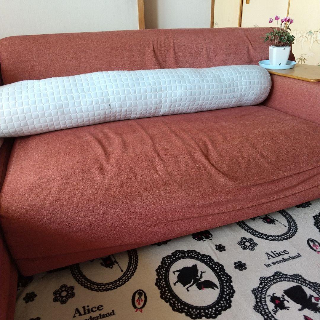 ３人掛けソファ　ファブリック生地