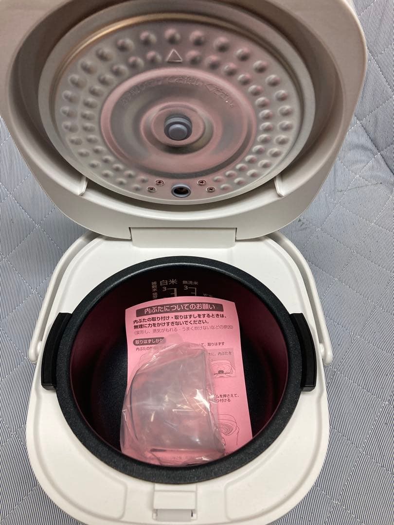 SHARP 炊飯器 KS-MC5-W ホワイト 0.54L