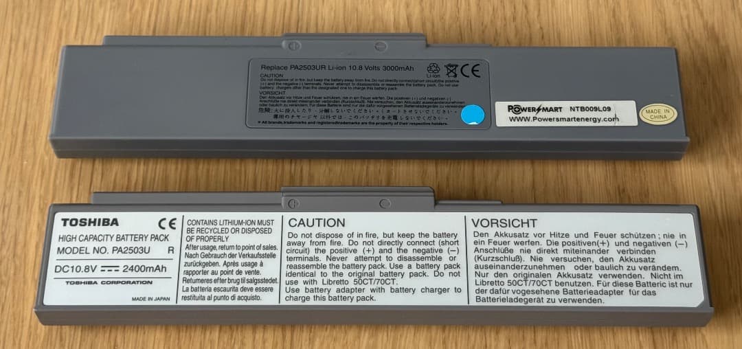 Toshiba Libretto 110CT 海外モデル ノートPC