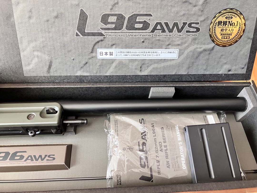 L96 AWS ボルトアクションエアライフル O.D.ストック