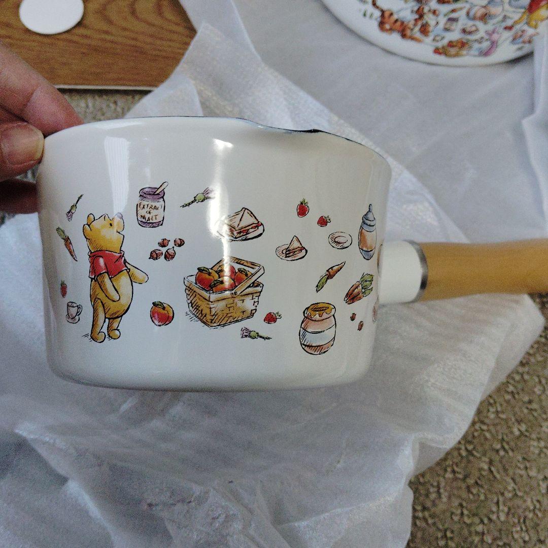 【新品】ディズニー ホーローケトル・ミルクパン・バターケースセット