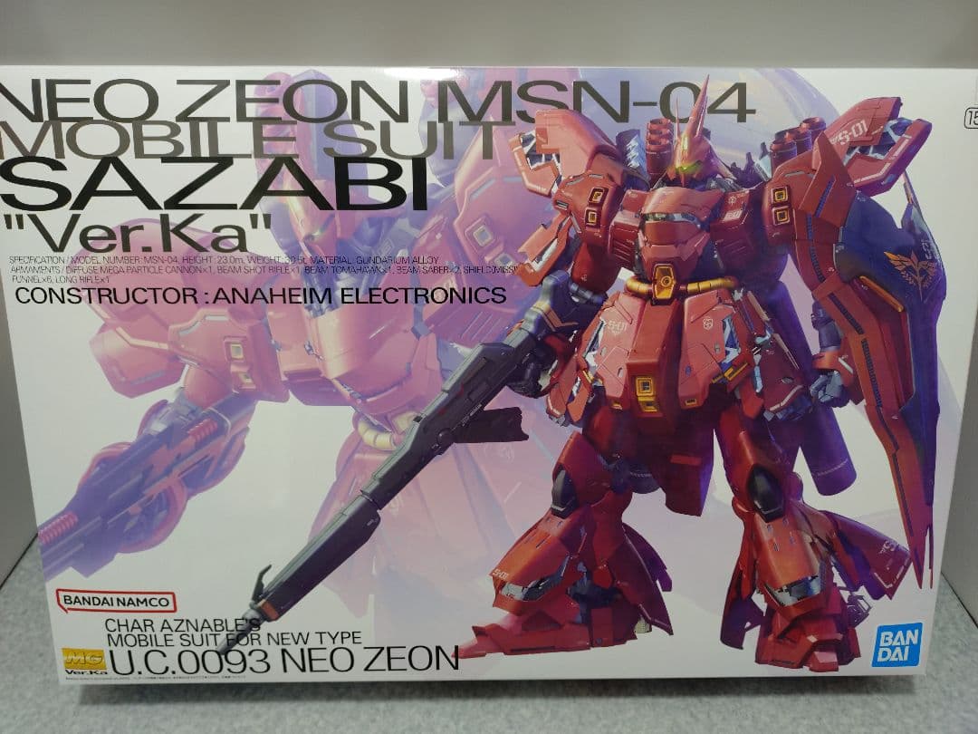 MG サザビー(Ver.Ka) スペシャルコーティング他 ガンプラまとめ売り