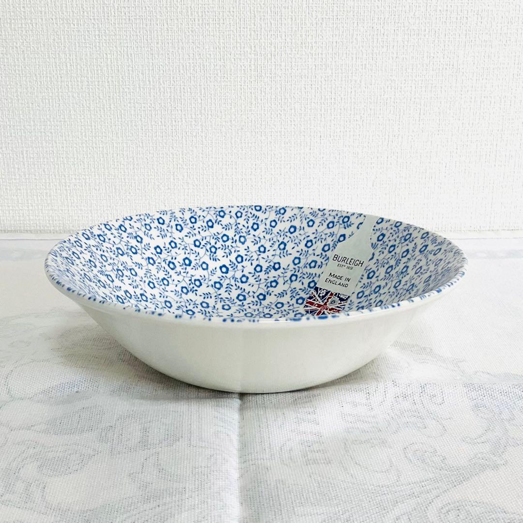 最終☆Burleigh バーレイ☆ブルーシリーズ シリアルボウル ３柄セット