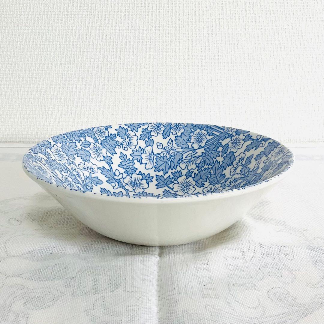 最終☆Burleigh バーレイ☆ブルーシリーズ シリアルボウル ３柄セット